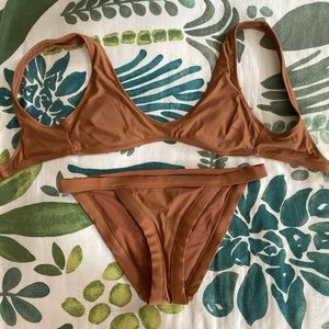 Aerie tan bikini